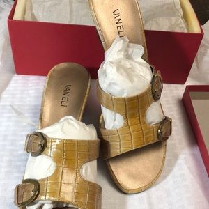 Vaneli Open-Toe Wedge Sandal (Nevis) - 11M